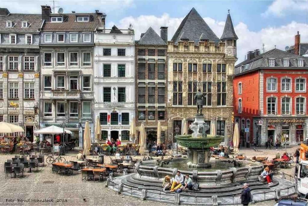 Modernes Apartment Mit 75Qm Mit Balkon & Aussicht 亚琛 外观 照片